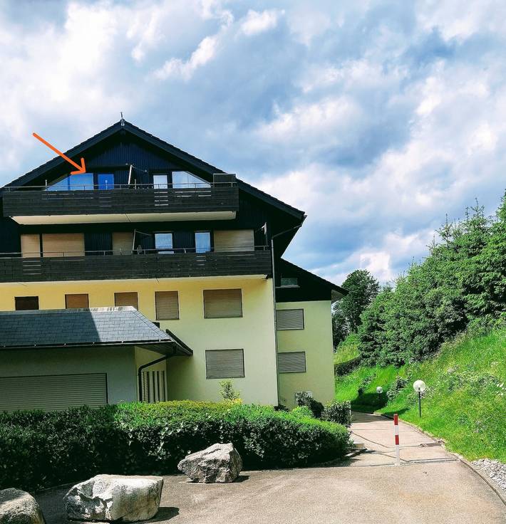 Ferienwohnung für 3 Personen, mit Balkon und Sauna in Lenzkirch - 2