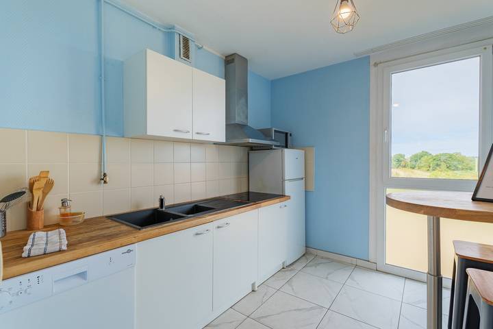 Appartement entier, Le Spacieux - Tendance et sa Vue Panoramique in Beauvais, Oise