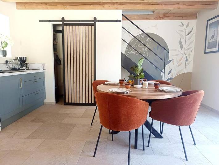 Location de vacances pour 4 personnes, avec terrasse et jardin, animaux acceptés à Limogne-en-Quercy