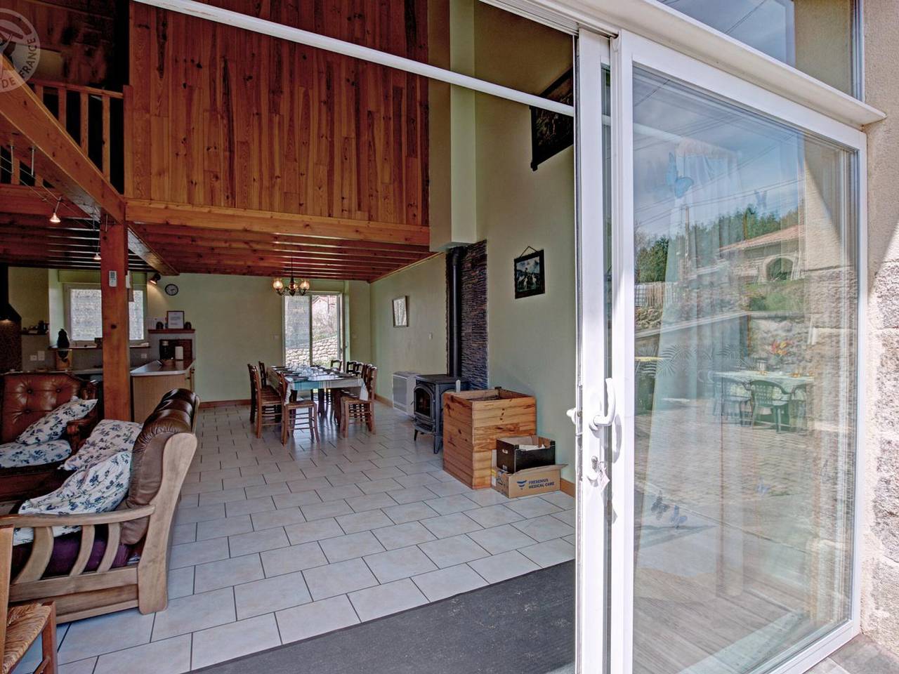 Gîte pour 12 pers., animaux admis, nature Apinac in Apinac, Montbrison