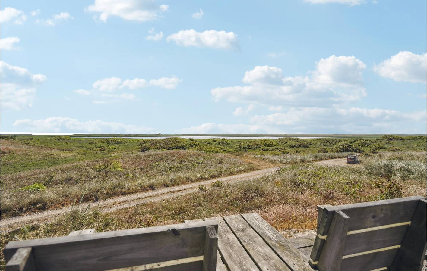 Ferienhaus für 4 Personen mit Terrasse in Skodbjerge, Hvide Sande