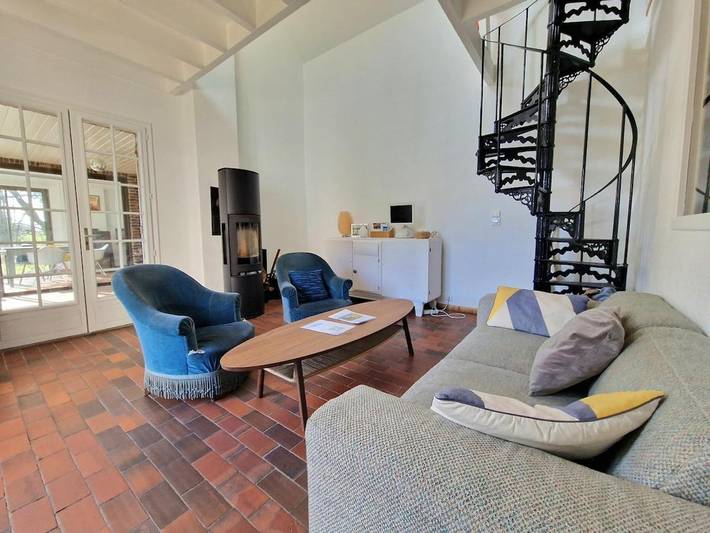 Location de vacances pour 6 personnes, avec terrasse et jardin dans Bâlines - 3