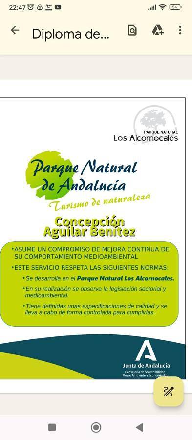 Casa rural para 7 personas, con balcón y vistas en Parque natural de Los Alcornocales - 3