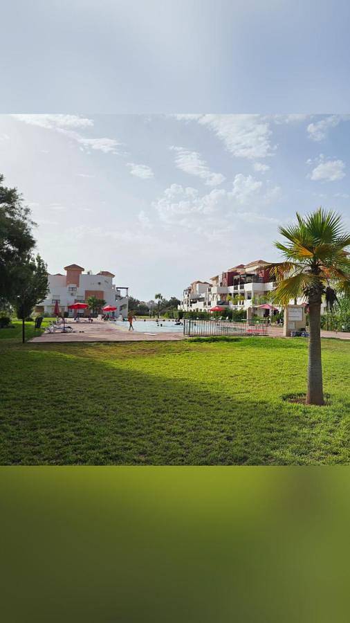 Appartement de vacances pour 6 personnes, avec vue ainsi que piscine et terrasse à Saïdia