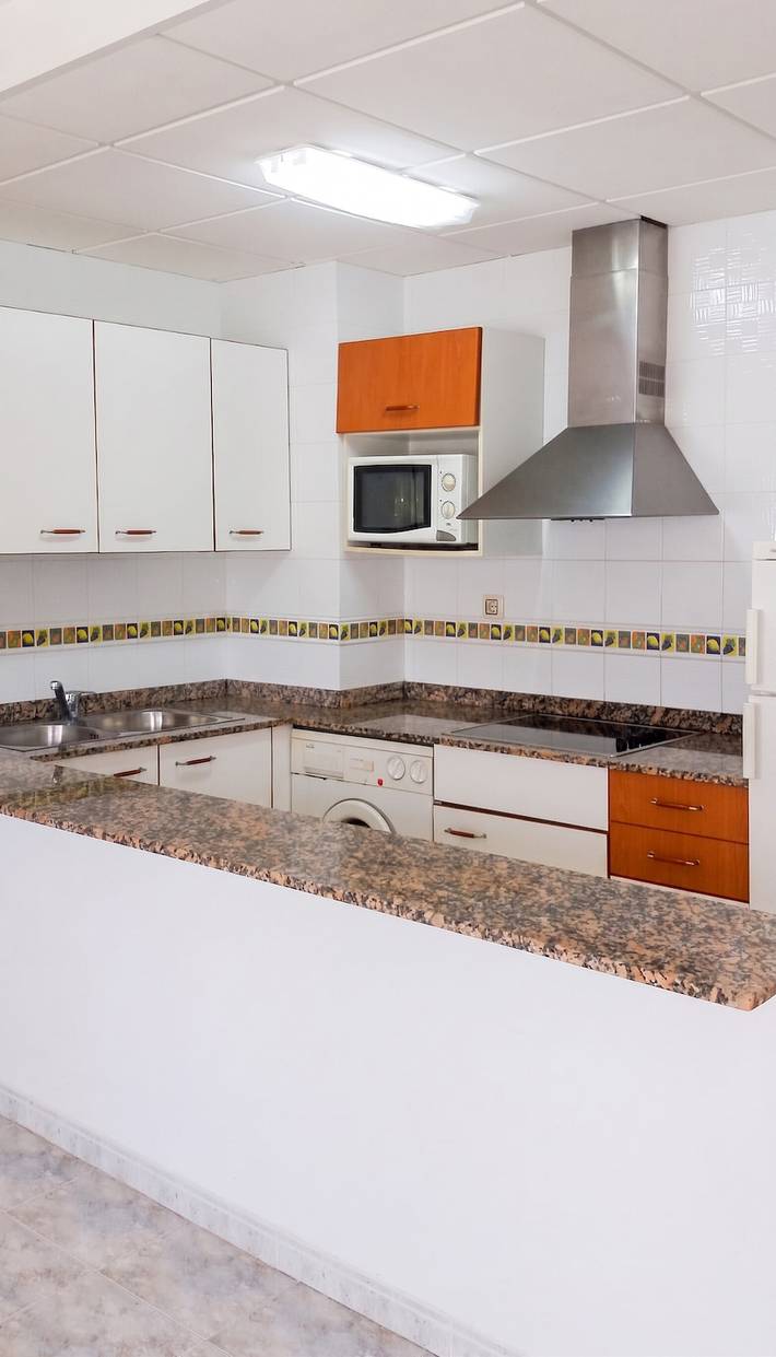 Ganze Wohnung, Gemütliches Apartment mit Meerblick in L'Eucaliptus - 40 m² in Amposta, Delta de l'Ebre
