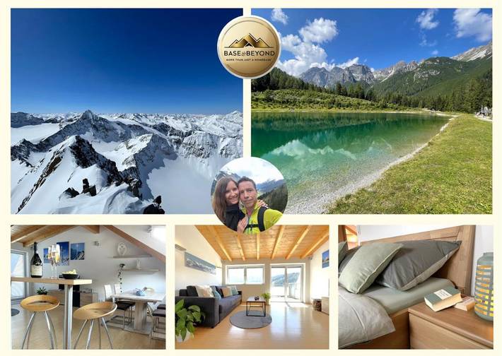 Ferienwohnung für 4 Personen, mit Balkon und Ausblick in Zirl