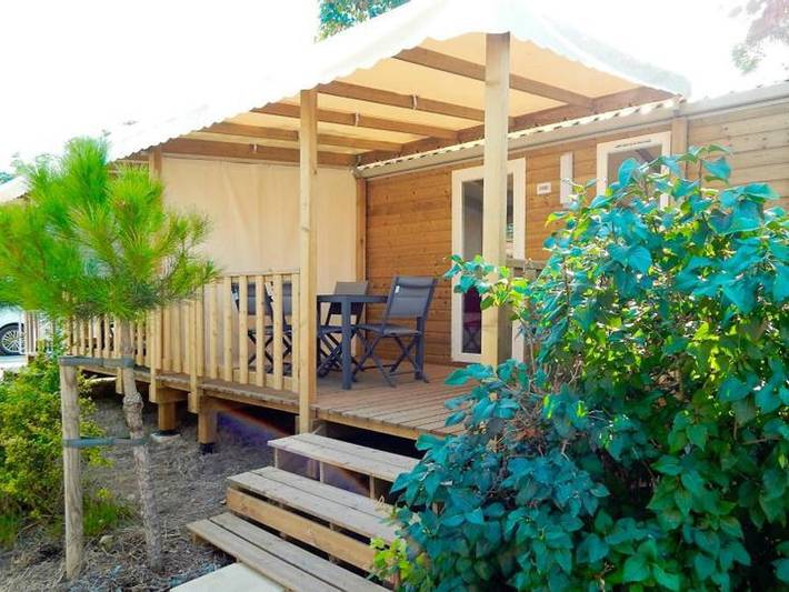 Camping Paradis Au port de l'houmeau - Mobilheim 2 personen - Doppelhaushälfte Standard in L'Houmeau, La Rochelle und Umgebung