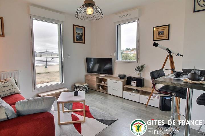 Gîte für 2 Personen, mit Terrasse in Concarneau - 3