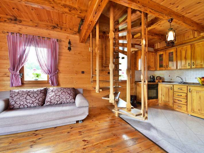 Chalet für 5 Personen, mit Terrasse und Sauna sowie Garten und Ausblick in Kroatien - 2