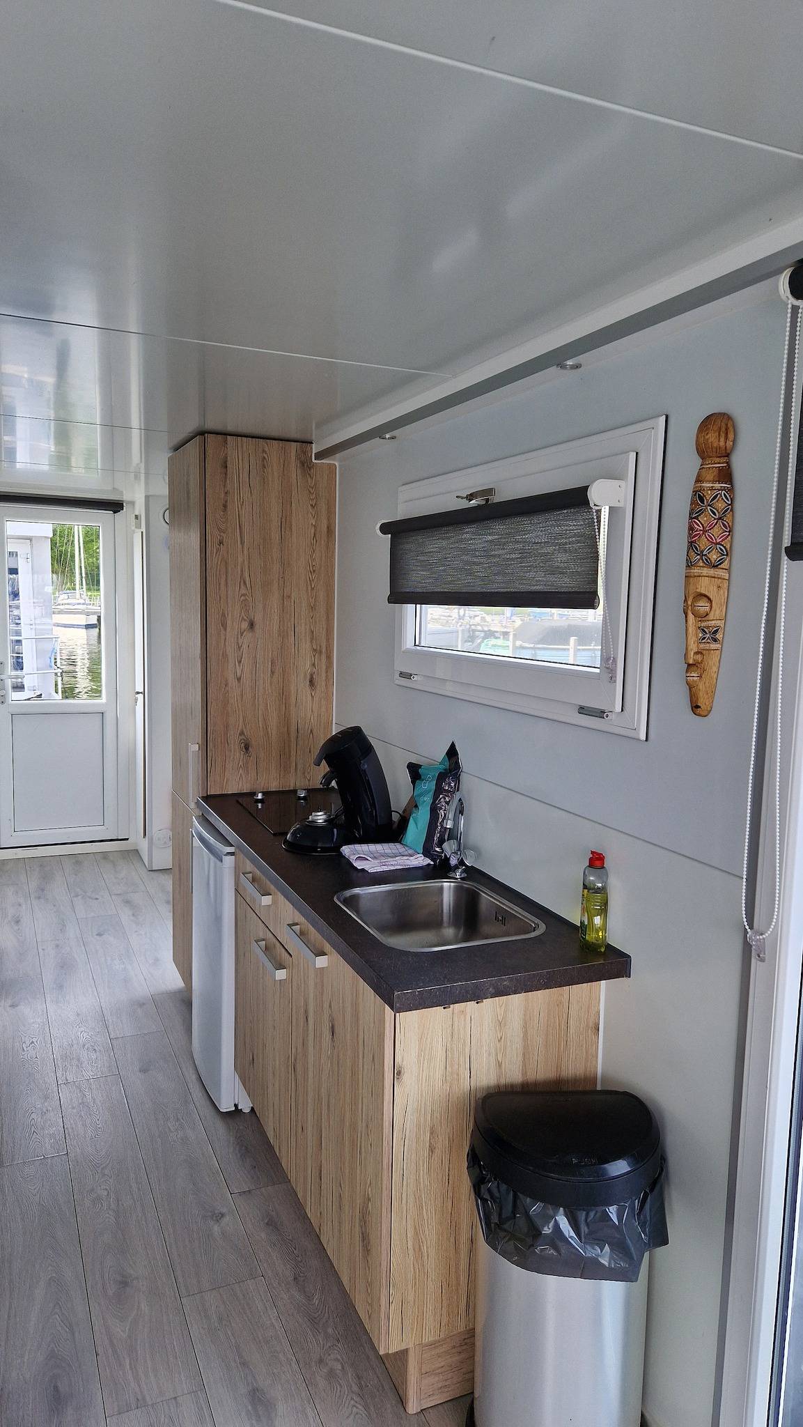 Marina Parcs — Hafenlodge+ mit Dachterrasse und Balkon (4-6 Pers) Amsterdam in Amsterdam Oost, Holländische Küste