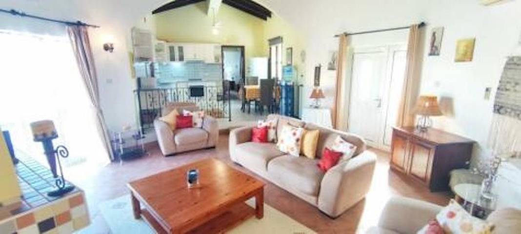 Ferienhaus für 6 Personen, mit Garten und Pool sowie Meerblick, kinderfreundlich in Nordzypern - 3