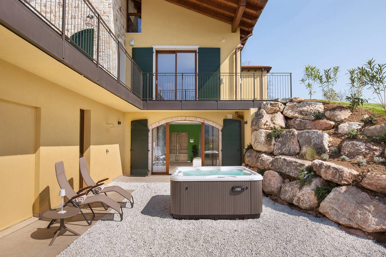 Villa 'Luxury Monte Orione Garda' mit Seeblick, Wlan und Klimaanlage in Costermano, Gardasee-Berge