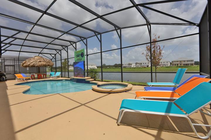 Chalet para 38 personas, con piscina y balcón/terraza - 1
