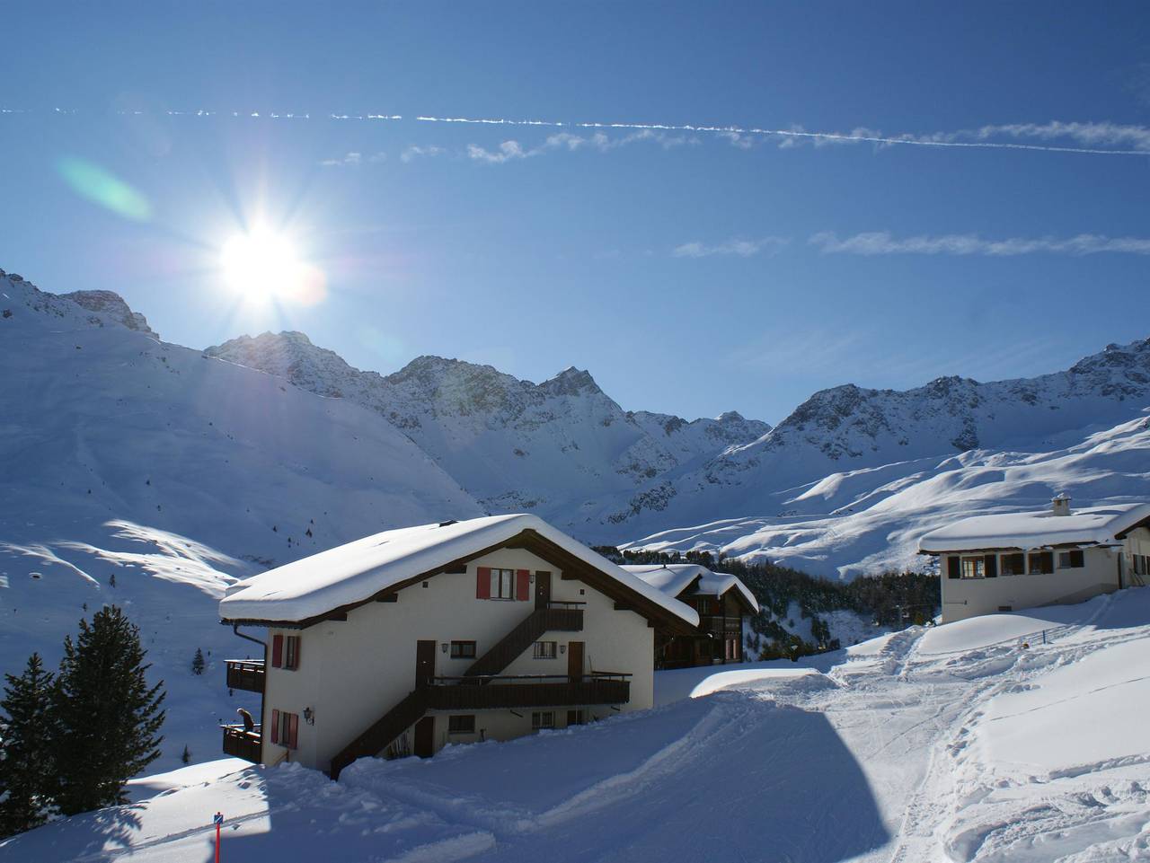 Ganze Ferienwohnung, Chalet Christina 7 - 4-Bettwohnung in Arosa, Plessur Alpen