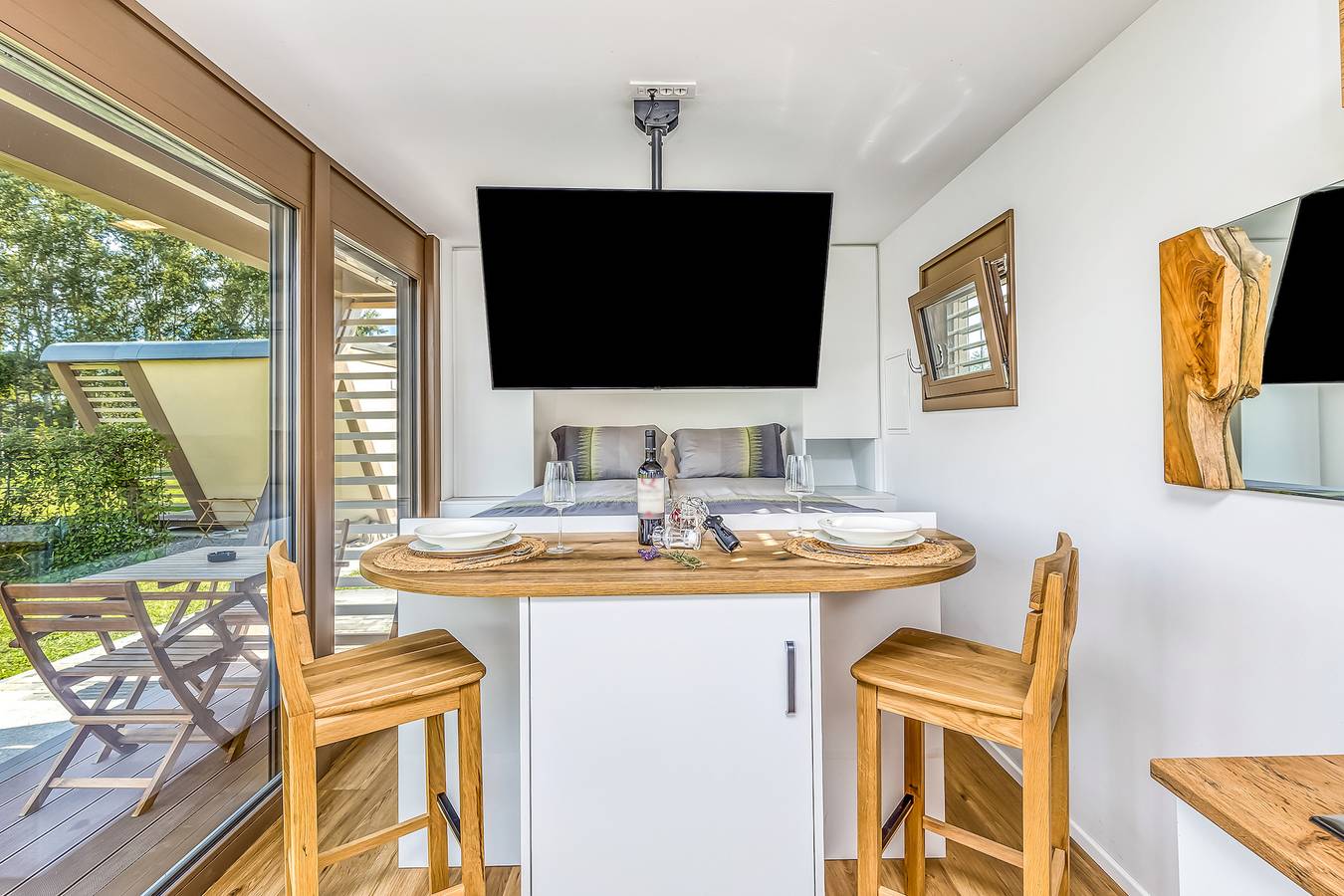 Riverside Suite Ane private beach in Möttling, Slowenien