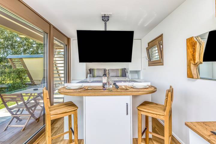 Camping pour 2 personnes, avec terrasse, adapté aux familles en Slovénie - 4