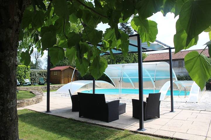 Maison de vacances pour 6 personnes, avec piscine et jardin, animaux acceptés - 1