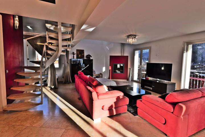 Appartement de vacances pour 8 personnes, avec balcon et vue