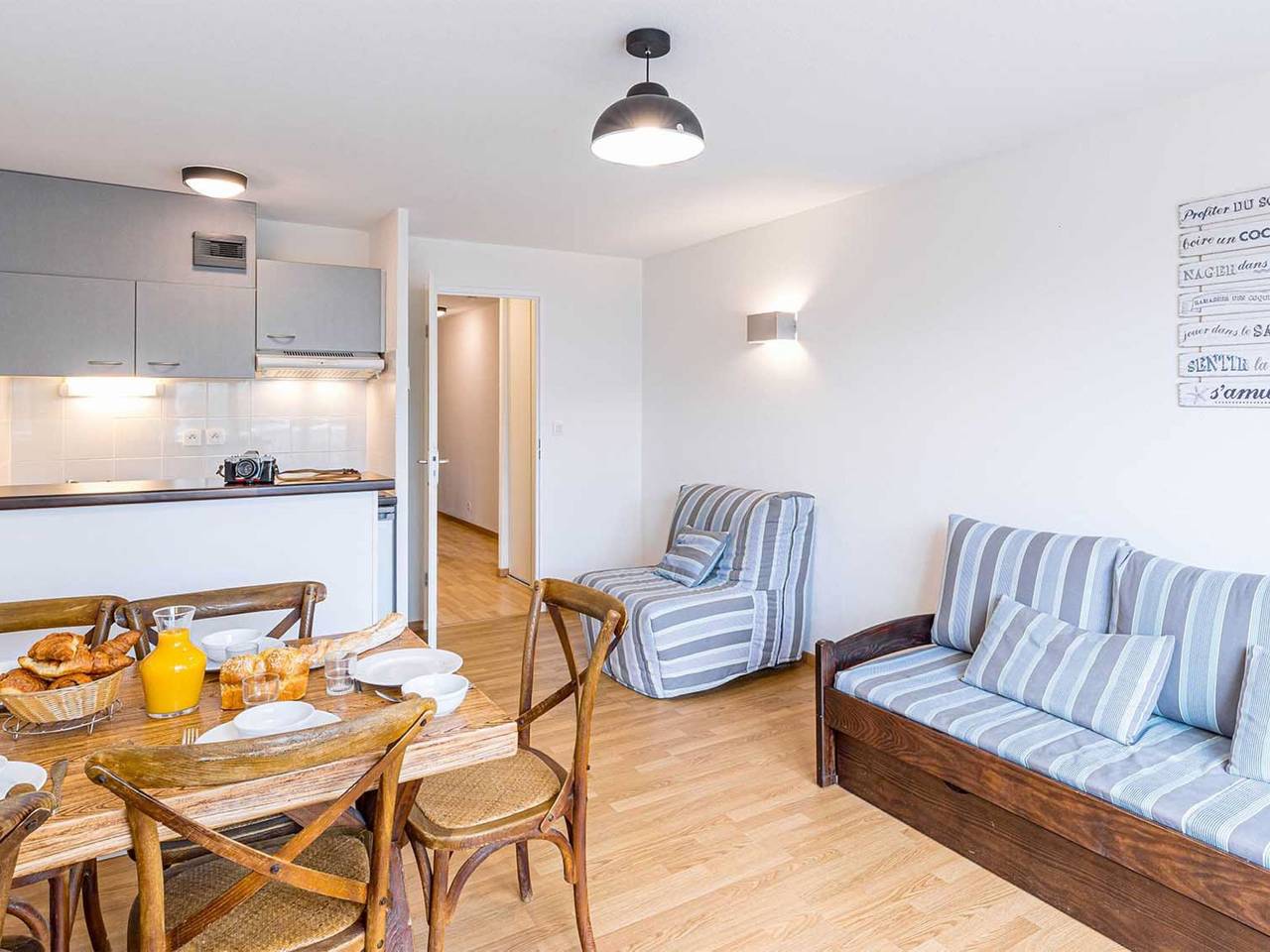 Entire apartment, Les Rives Marines in Le Teich, Arcachon region