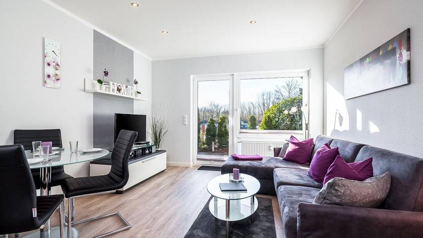 Ferienwohnung für 4 Personen, mit Terrasse und Sauna