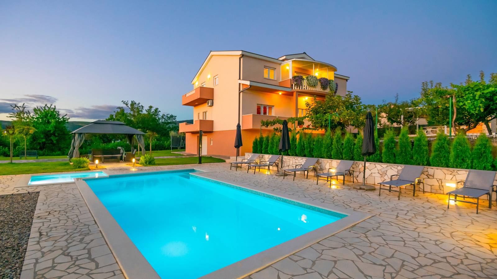 Villa Prunus Laurus-Makarska by Villas Guide in Imotski, Makarska Riviera