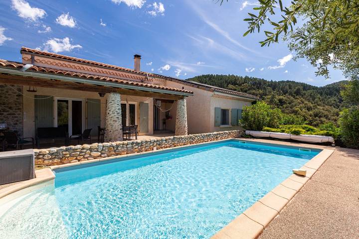 B&B für 3 Personen, mit Garten in der Ardèche