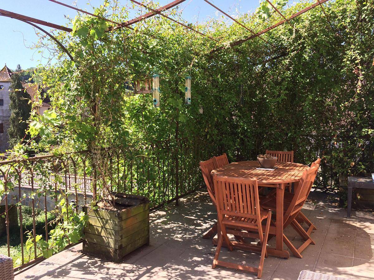 Gîte für 4 Personen mit Terrasse in Carennac, Lot