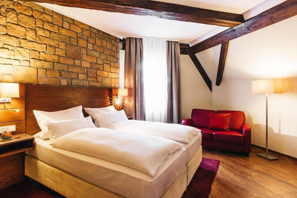 Doppelzimmer als Einzelzimmer Boudoir (Economy) - Amtshaus - Hotel in Freinsheim, Pfälzer Rheinebene