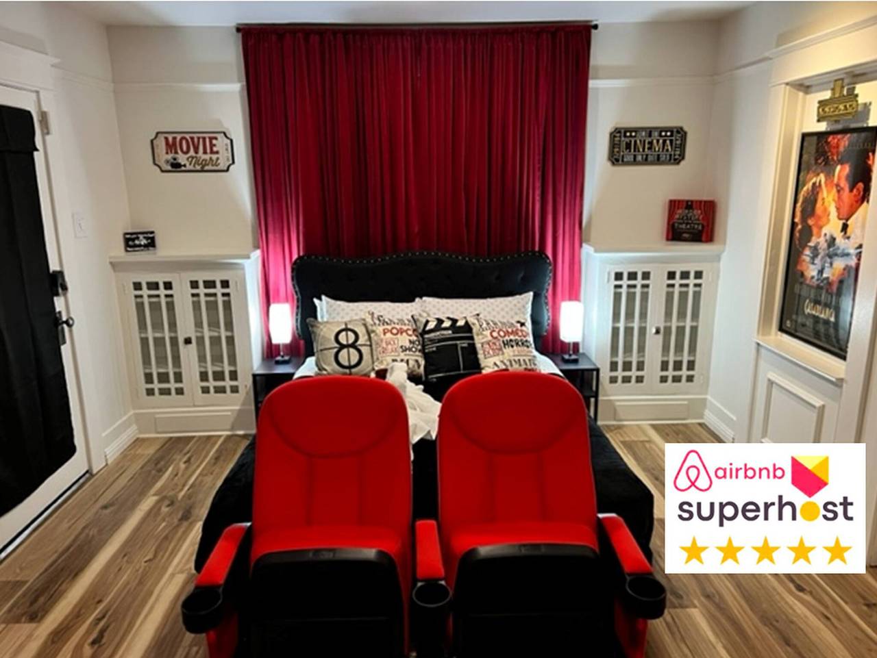 Monolocale intero, Serata cinematografica con schermo da 100 pollici, a piedi da bar e ristoranti in Reno, Nevada