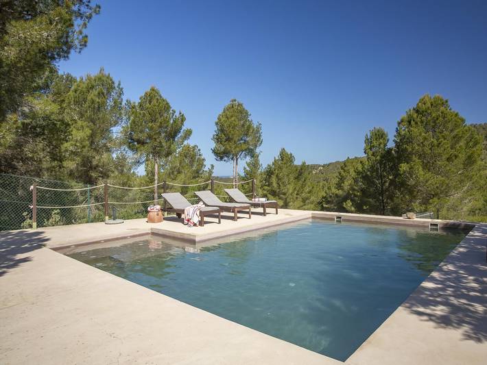 Casa rural para 6 personas, con Terraza además de Jardín y Piscina en Sant Josep de sa Talaia - 2