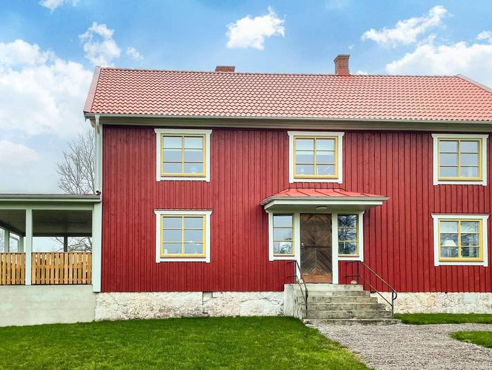 Hus för 14 Personer, med trädgård och balkong, barnvänlig i Blekinge