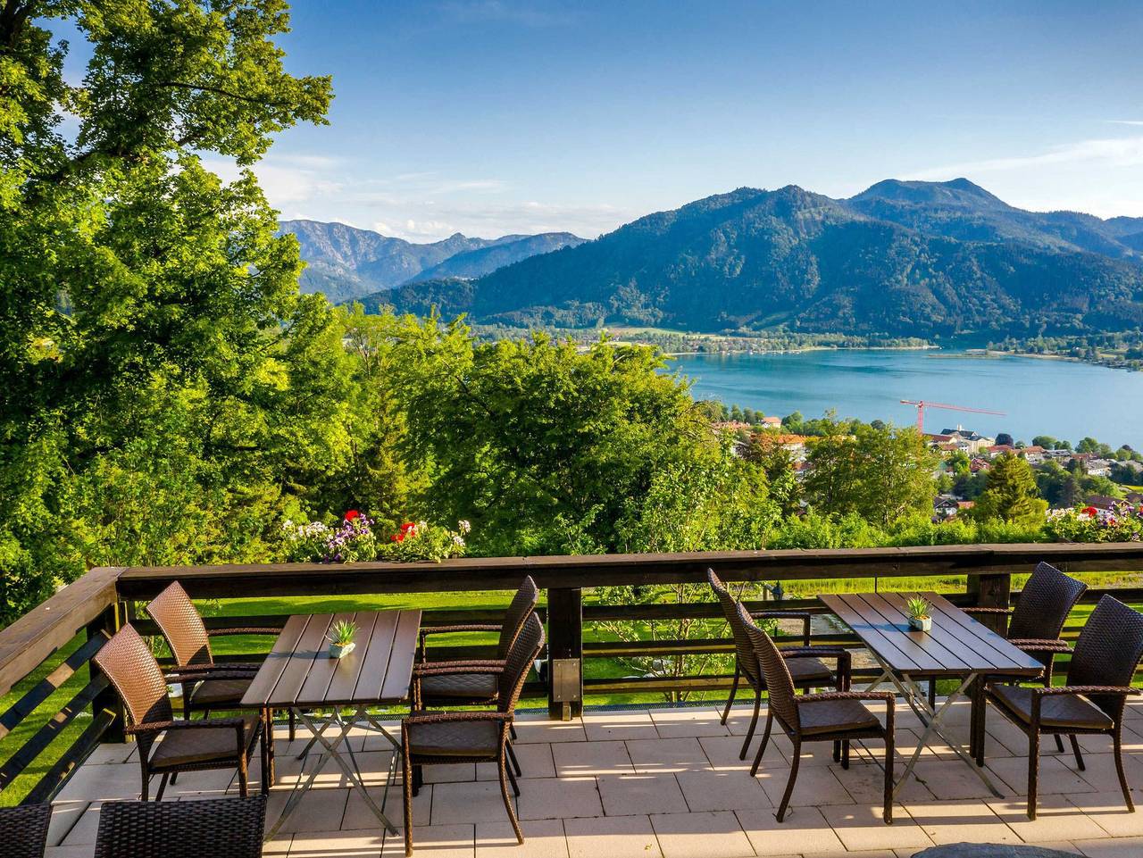 Der Westerhof - Hotel in Tegernsee - Doppelzimmer Berghaus in Bayerische Alpen