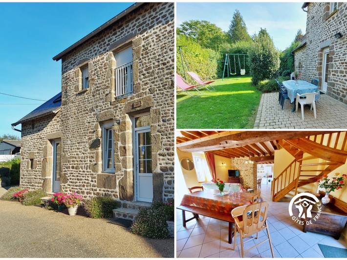 Gîte pour 6 personnes, avec jardin