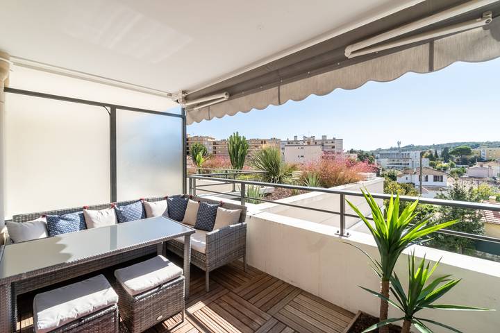 Appartement de vacances pour 6 personnes, avec Balcon et Terrasse à Le Cannet