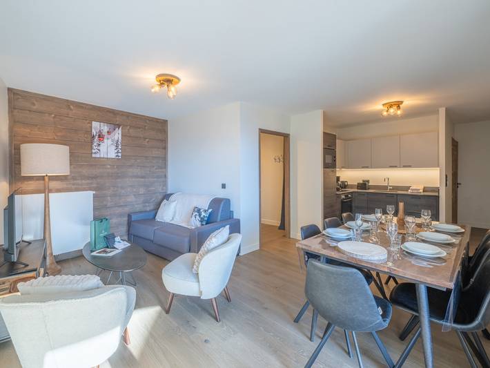 Chalet pour 6 personnes, avec balcon à Huez - 3