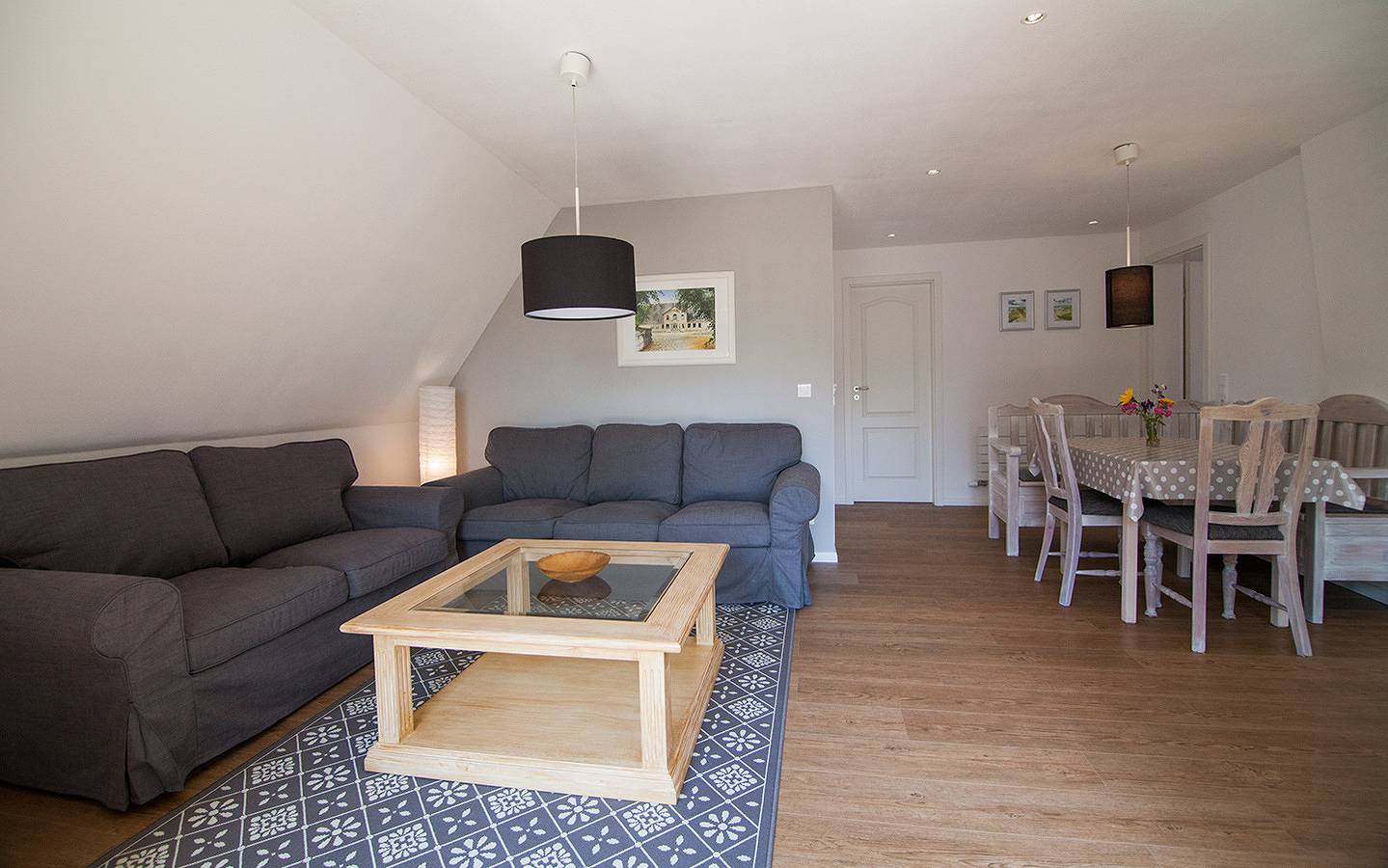 Ganze Ferienwohnung, Ferienhof Petersen - Balkonwohnung in Boren, Grünes Binnenland