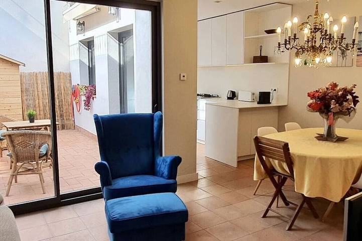 Casa de vacaciones para 5 personas, con balcón y jardín - 1