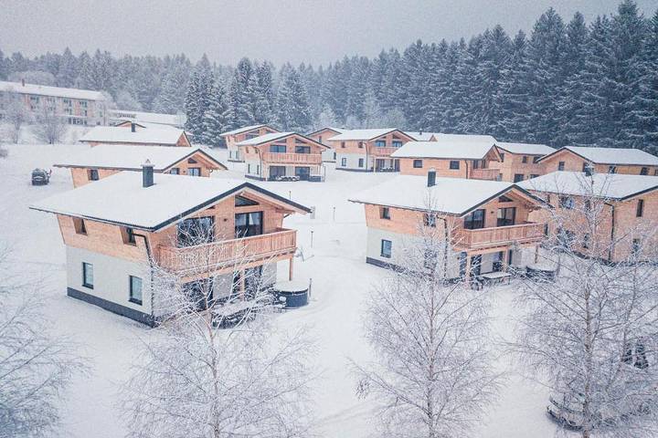 Chalet für 5 Personen, mit Terrasse und Whirlpool sowie Sauna, mit Haustier in Sankt Englmar - 4
