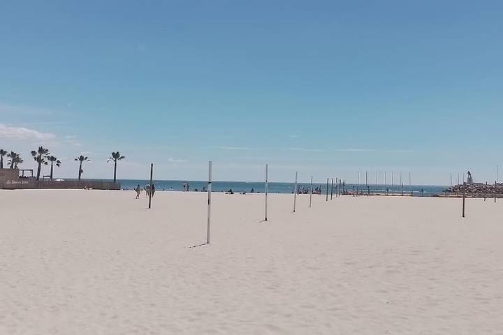 Location de vacances pour 4 personnes, avec Balcon ainsi que Terrasse et Vue dans Office de Tourisme de Palavas les Flots - 4