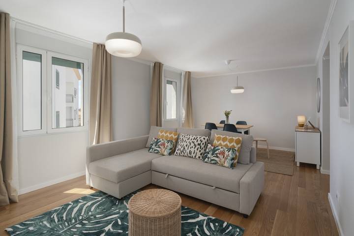 Apartamento de férias para 6 pessoas, com Terraço em Santa Cruz (Madeira)