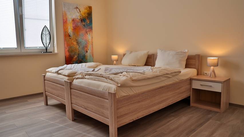 Ferienwohnung für 2 Personen, mit Terrasse und Sauna in Gützkow