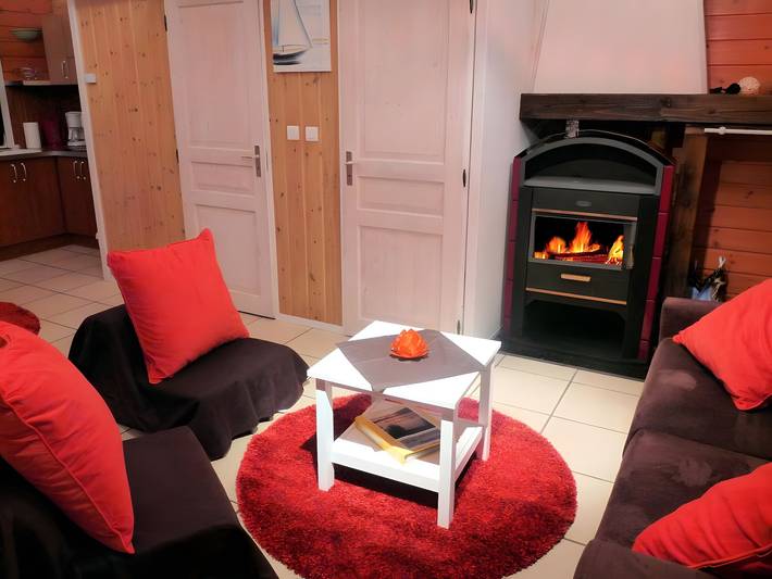 Monolocale intero, Chalet sul Lago con Vista Mozzafiato e Terrazza Esclusiva per 4 Persone in Lago di Gérardmer, Gérardmer