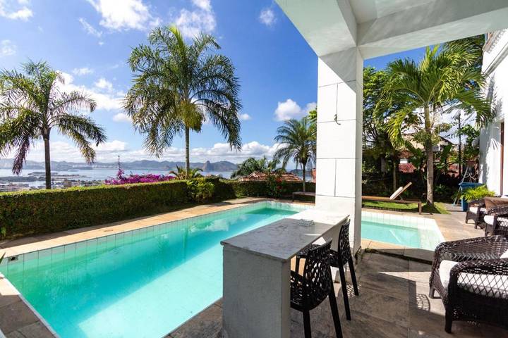 Villa pour 15 personnes, avec vue ainsi que piscine et jardin, animaux acceptés dans Região Metropolitana do Rio de Janeiro - 4