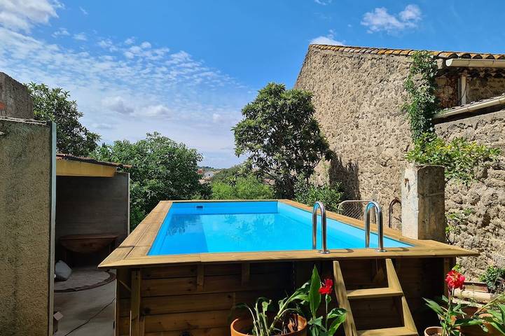 Maison de vacances pour 6 personnes, avec jardin et terrasse à Servian