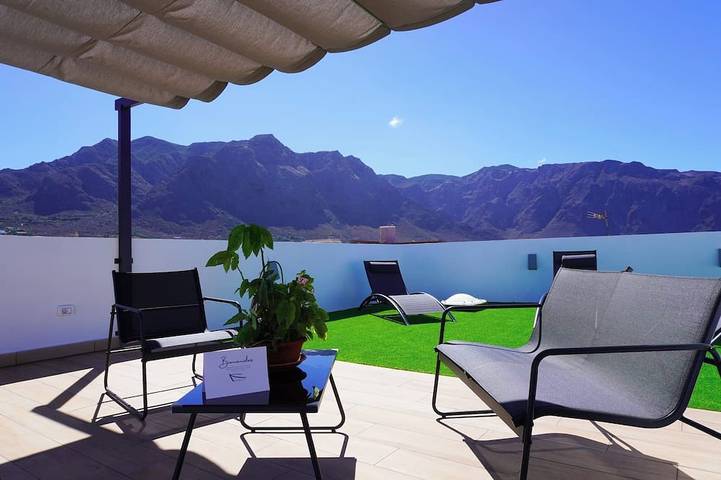 Apartamento de vacaciones para 3 personas, con terraza y jardín - 1