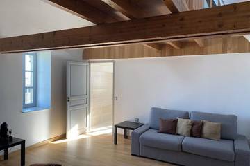 Gîte pour 8 personnes, avec piscine et sauna ainsi que jardin et jacuzzi, animaux acceptés à Montmarault