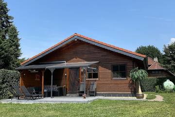 Lodge für 4 Personen, mit Garten am Niederrhein