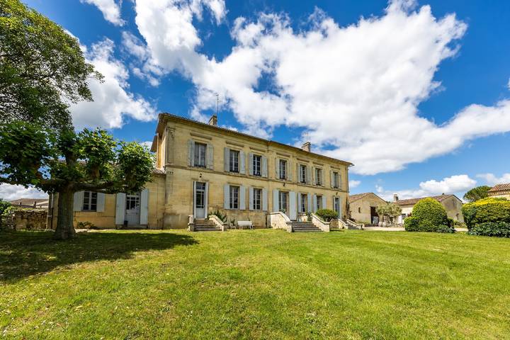 Habitación de huéspedes – Château Le Noble in Saint-Germain-du-Puch, Región de Libourne