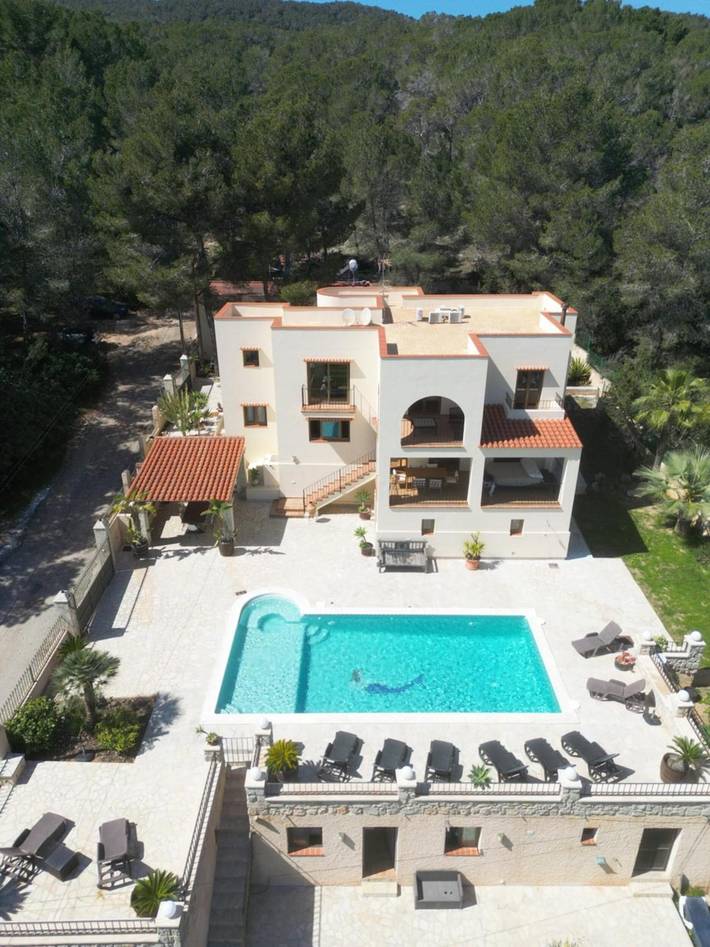 Casa rural para 10 personas, con jardín en San Rafael de Sa Creu - 3