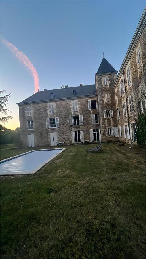 Château de La Grange in Celle-Lévescault, Vienne (France)